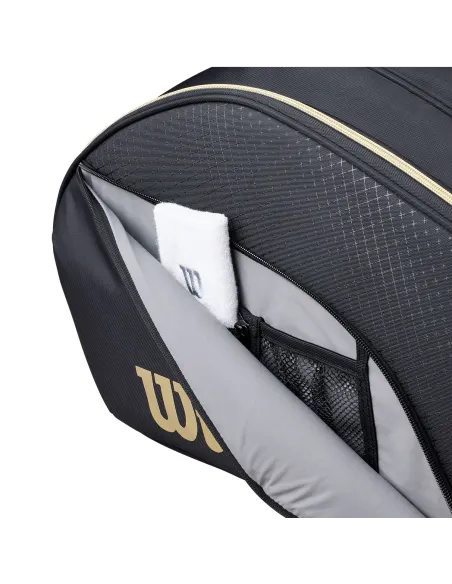 Sac De Padel Wilson Defy V1 Padel Black/Gold | Ofertas De Padel